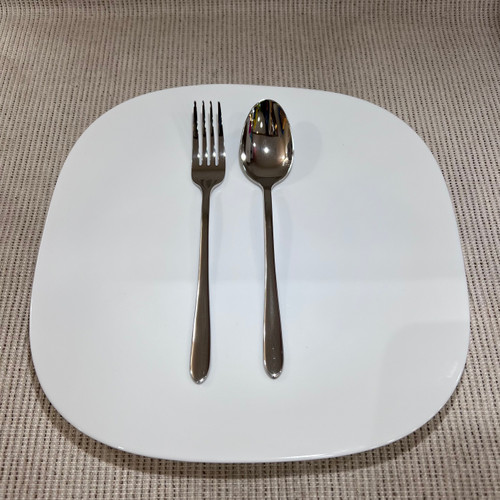 سرویس ۱۲ عددی قاشق و چنگال کایند دونا براق استیل ضد زنگ