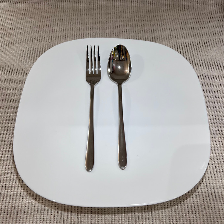 سرویس ۱۲ عددی قاشق و چنگال کایند دونا براق استیل ضد زنگ