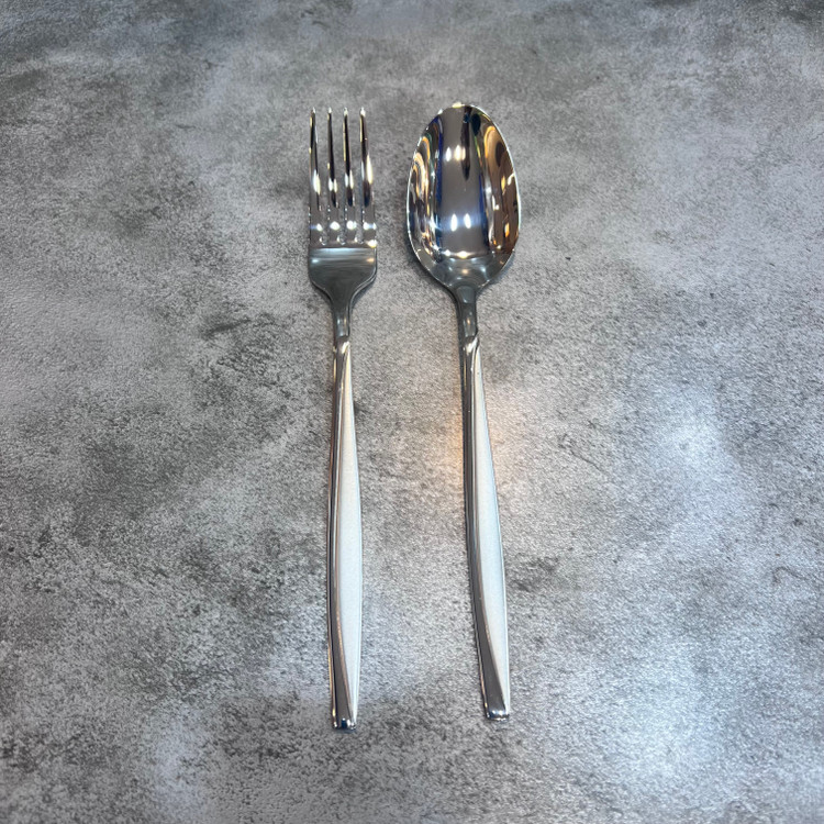 سرویس ۱۲ عددی قاشق و چنگال مدل یونیک اعلا ماینز استیل ضد زنگ