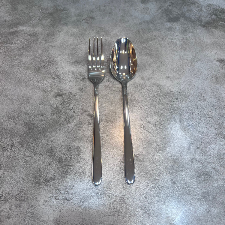 سرویس ۱۲ عددی قاشق و چنگال مدل یونیک اعلا دونا استیل ضد زنگ