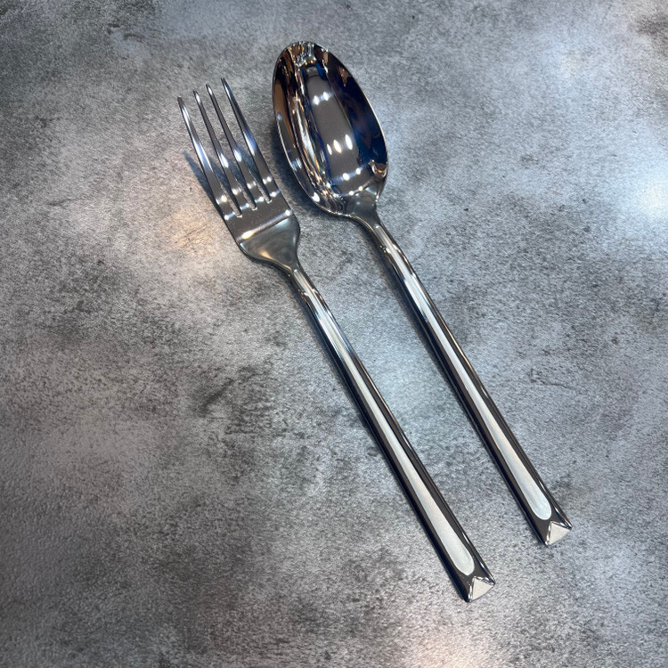 سرویس ۱۲ عددی قاشق و چنگال مدل یونیک اعلا مونت کارلو استیل ضد زنگ