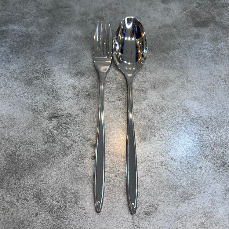 سرویس ۱۲ عددی قاشق و چنگال برند یونی هوم مدل ریتا براق استیل ضد زنگ قالب اروپا