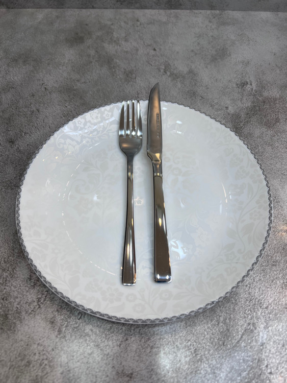 سرویس ۱۲ عددی کارد و چنگال مدل یونیک اعلا شیکاگو استیل ضد زنگ