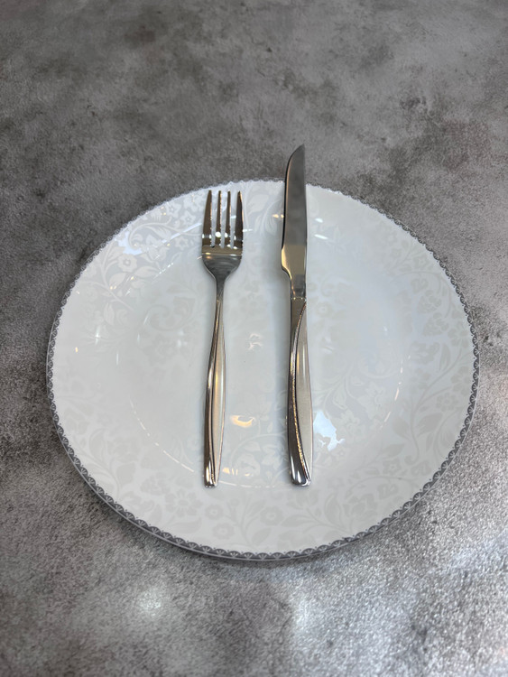 سرویس ۱۲ عددی کارد و چنگال مدل یونیک اعلا ماینز استیل ضد زنگ