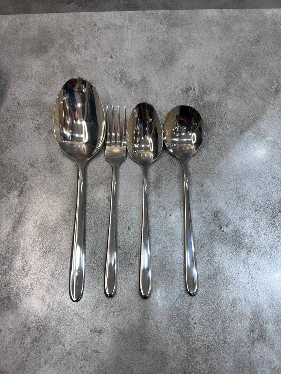 سرویس ۱۵۰ عددی قاشق و چنگال یونیک اعلا دونا ۳۰ نفره استیل ضد زنگ