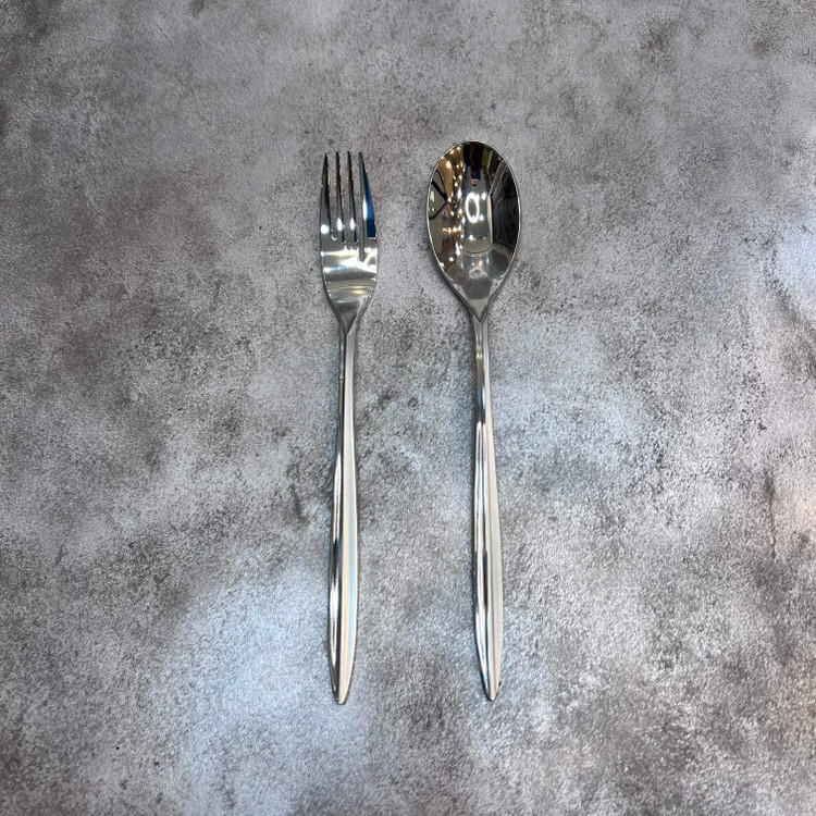 سرویس ۱۵۵ عددی قاشق و چنگال طرح اسکار برند کایند ۳۰ نفره ضخامت ۴ میل استیل ضد زنگ