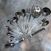 سرویس ۱۵۵ عددی قاشق و چنگال طرح اسکار برند کایند ۳۰ نفره ضخامت ۴ میل استیل ضد زنگ