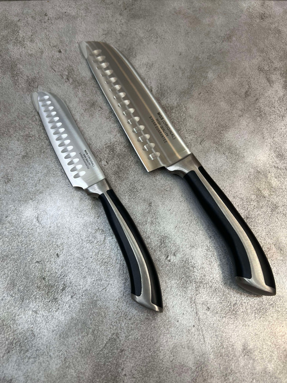 سرویس ۹ پارچه کارد آشپزخانه درجه یک کد A14 برند ام جی اس/MGS تیغه فولادی تیز