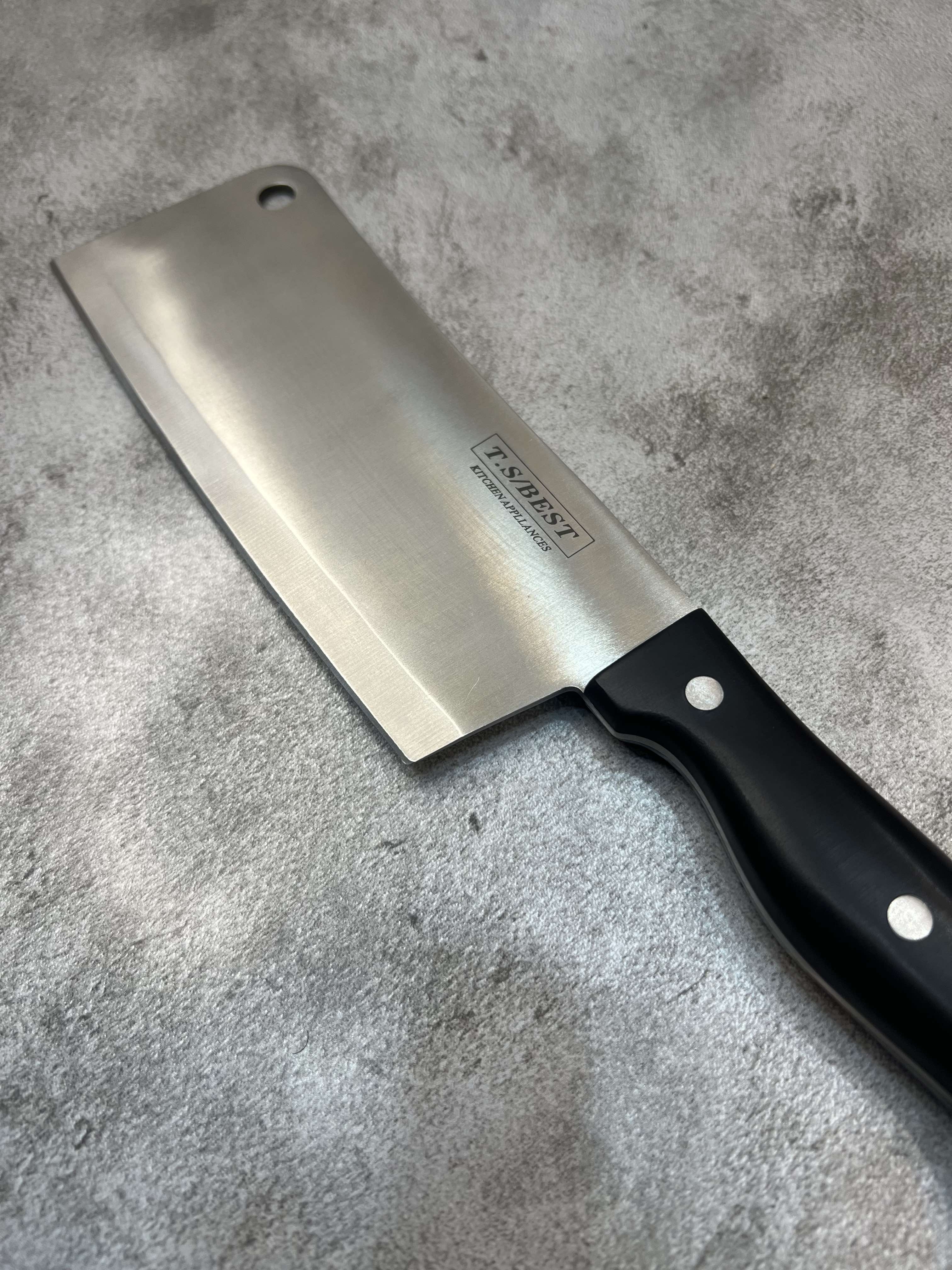 ساطور آشپزخانه ضخیم و فولادی تی اس