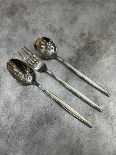 سرویس ۱۴۴ عددی قاشق و چنگال یونیک مدل ماینز ۲۴ نفره استیل ضد زنگ ۴ میل