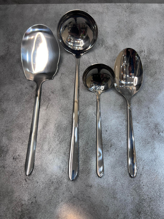 سرویس ۱۴۴ عددی قاشق و چنگال یونیک مدل دونا ۲۴ نفره استیل ضد زنگ ۴ میل