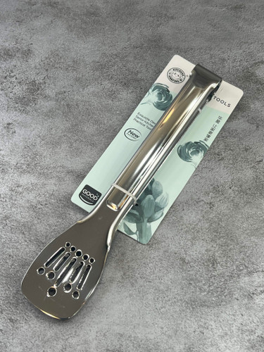 انبر سالادی تمام استیل ضخیم مدل تخت