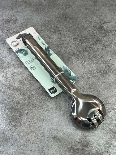 انبر سالادی تمام استیل ضخیم مدل قاشقی