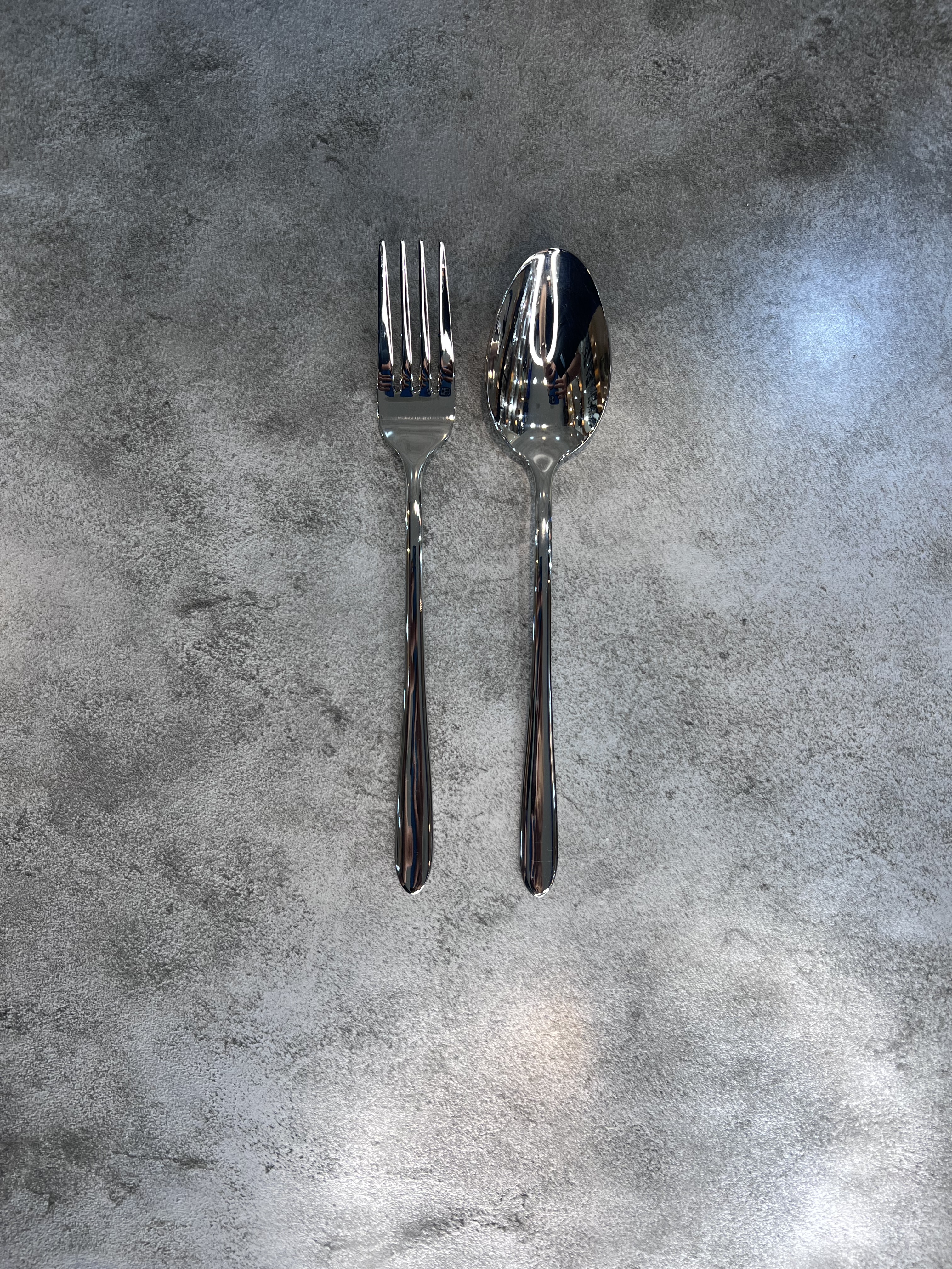 سرویس ۱۲ عددی قاشق و چنگال ضخیم برند Bird مدل دونا استیل ضد زنگ