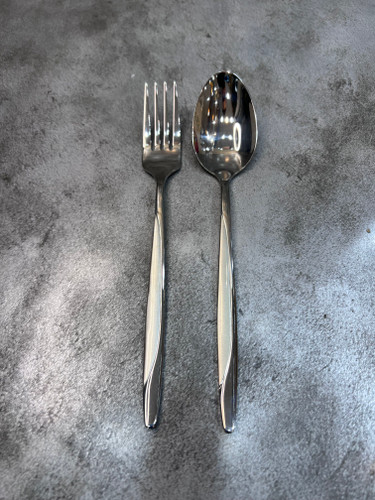 سرویس ۱۲ عددی قاشق و چنگال ضخیم برند Bird مدل میامی استیل ضد زنگ ضخامت ۴ میل