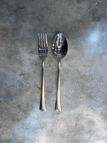 سرویس ۱۲ عددی قاشق و چنگال برند کایند مدل هانوور براق استیل ضد زنگ