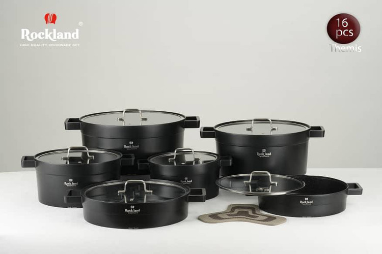 سرویس قابلمه ۱۶ پارچه برند راکلند مدل تمیس