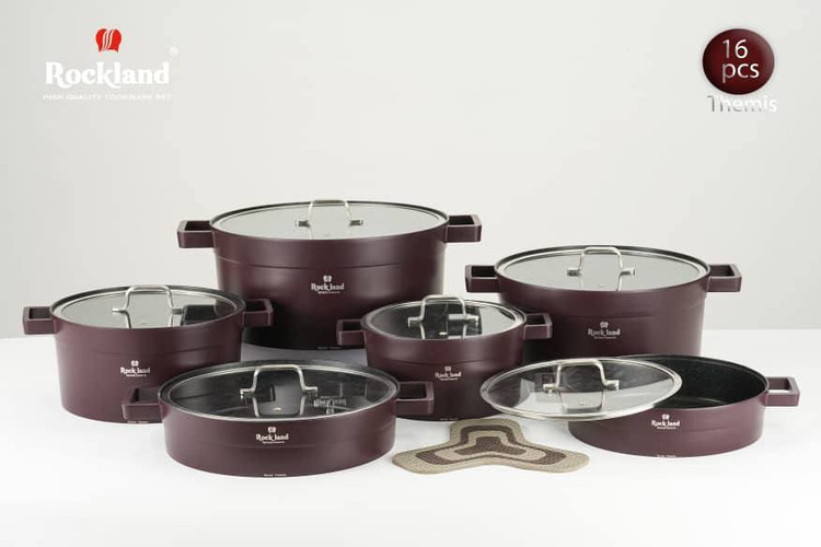 سرویس قابلمه ۱۶ پارچه برند راکلند مدل تمیس