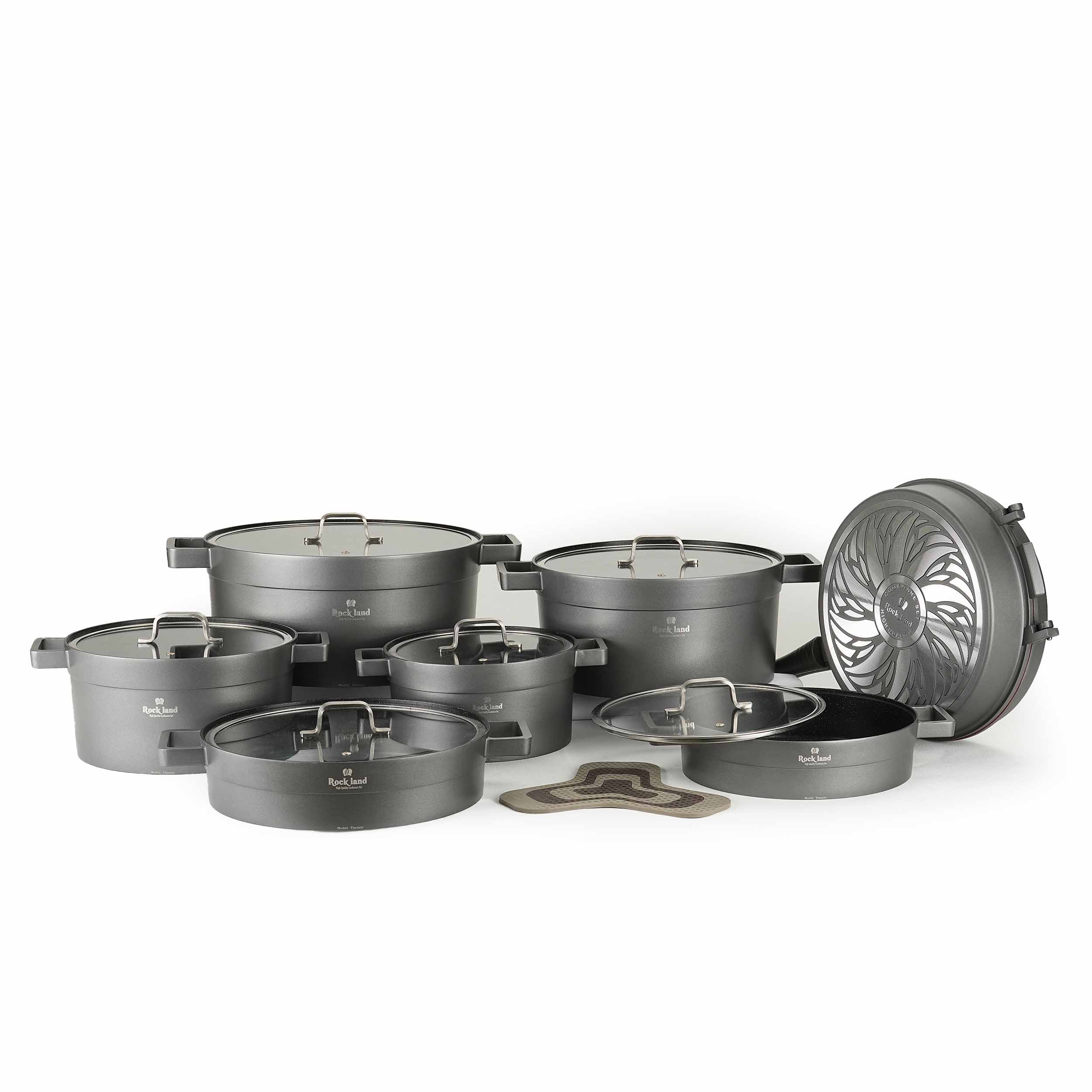 سرویس قابلمه ۱۸ پارچه برند راکلند مدل تمیس