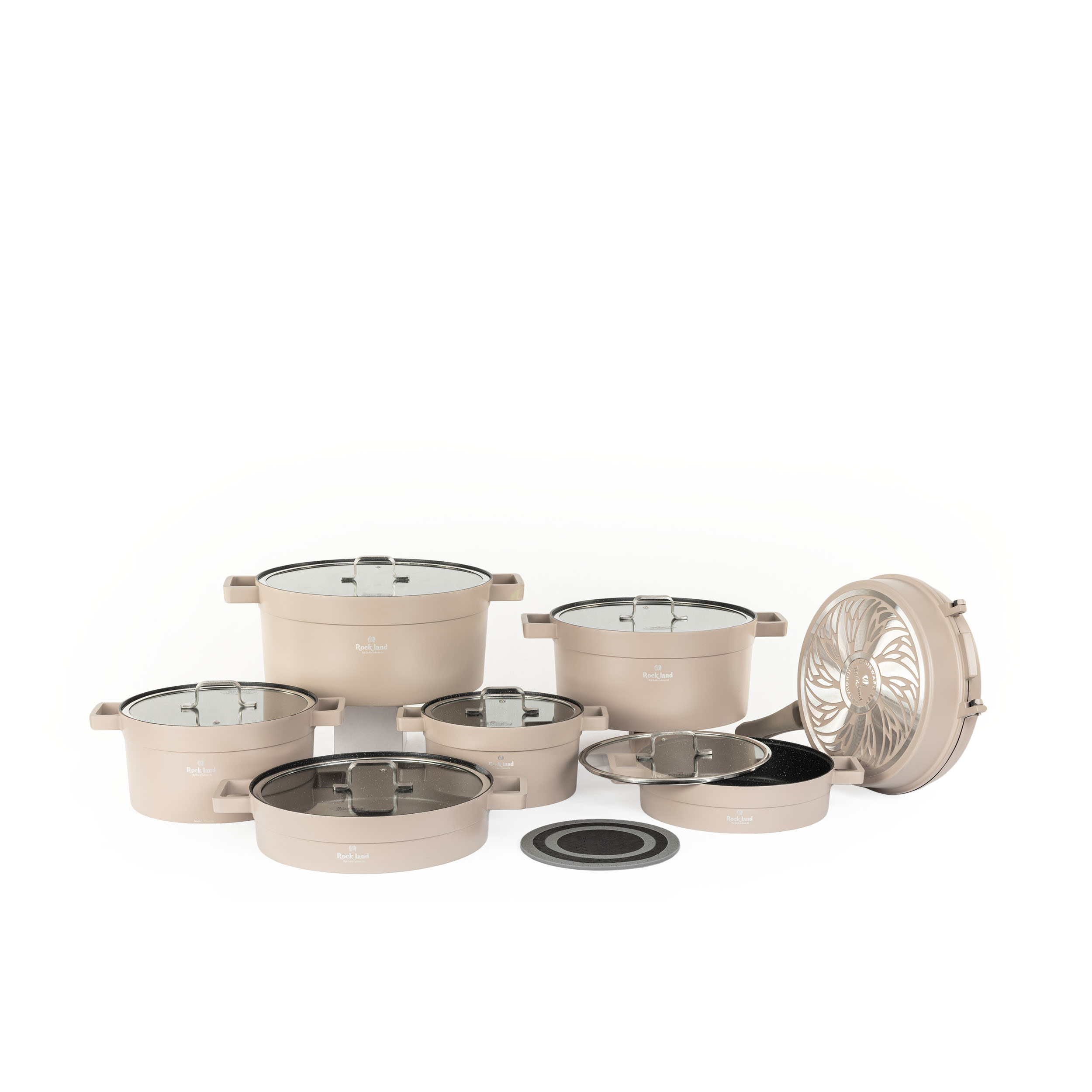 سرویس قابلمه ۱۸ پارچه برند راکلند مدل تمیس