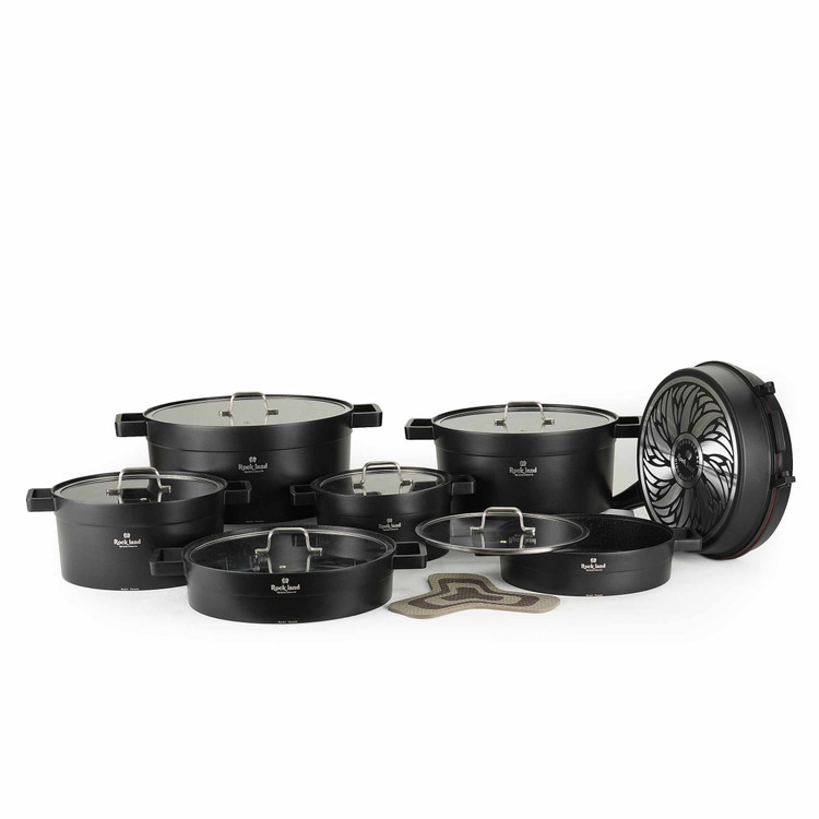 سرویس قابلمه ۱۸ پارچه برند راکلند مدل تمیس