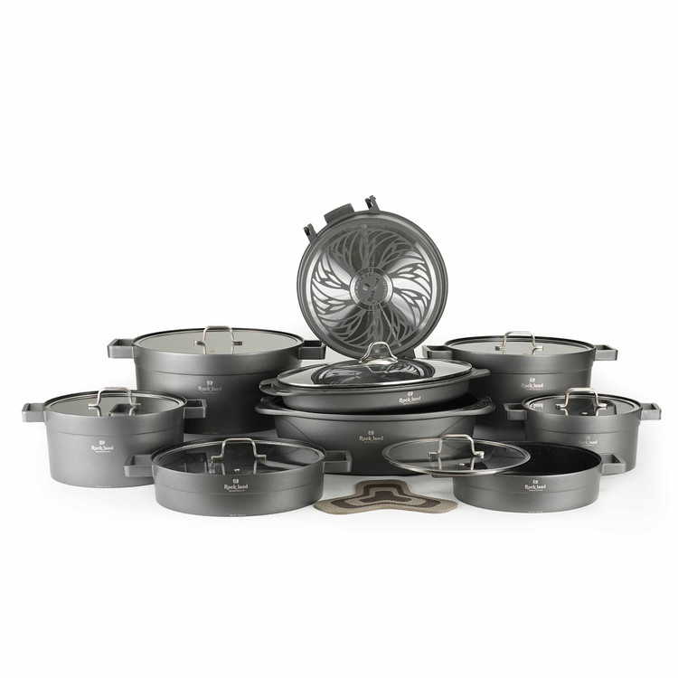 سرویس قابلمه ۲۱ پارچه برند راکلند مدل تمیس