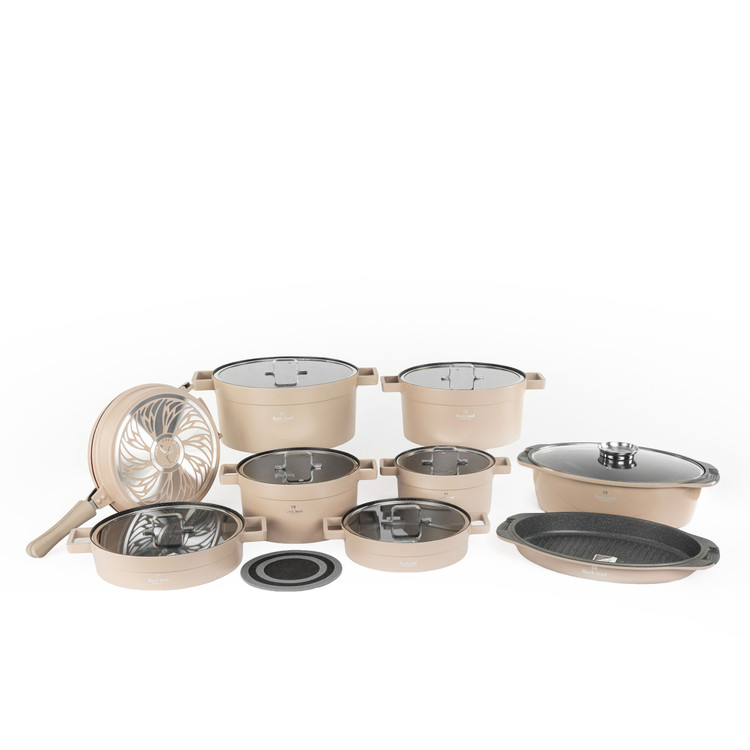 سرویس قابلمه ۲۱ پارچه برند راکلند مدل تمیس