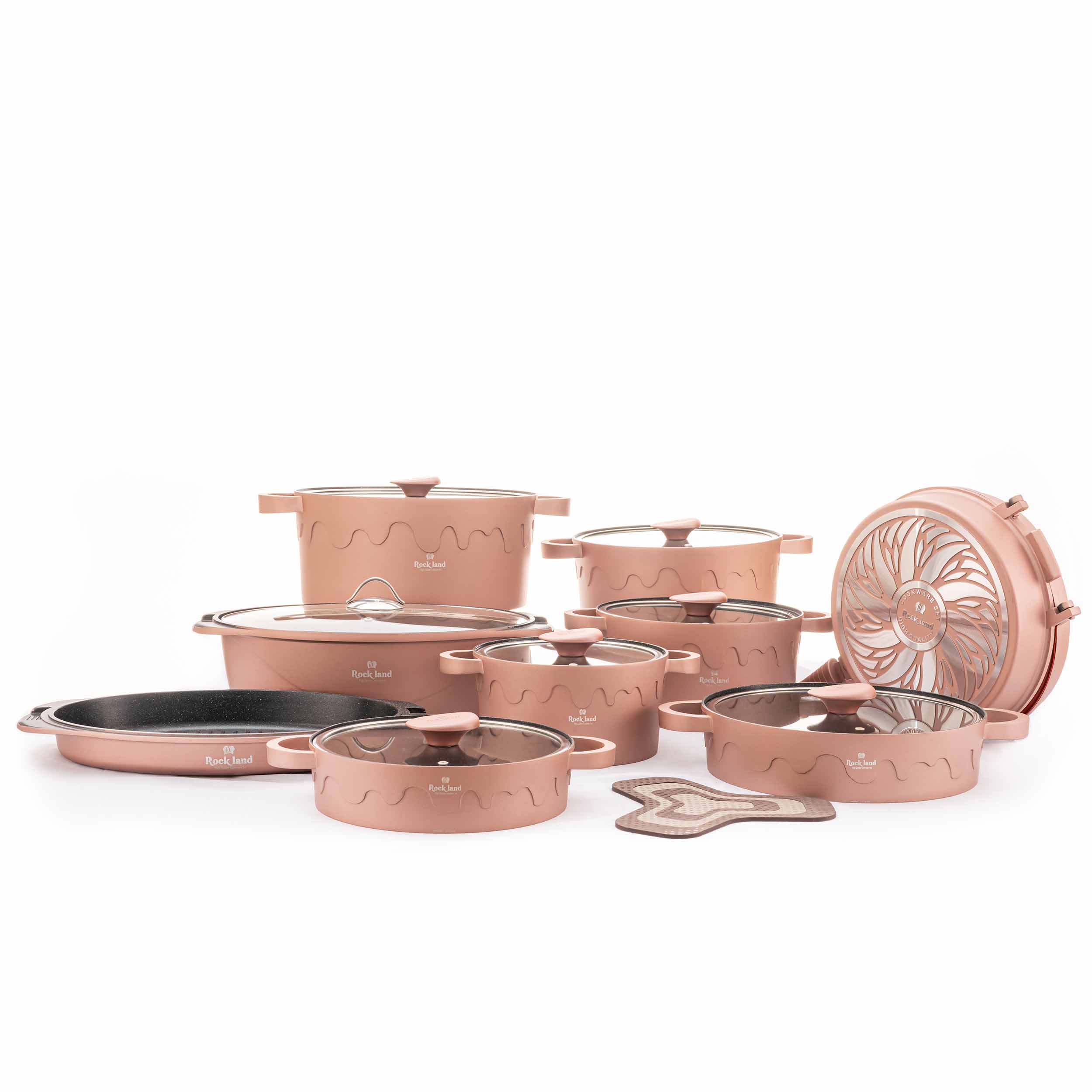 سرویس قابلمه ۲۱ پارچه برند راکلند مدل لیانا