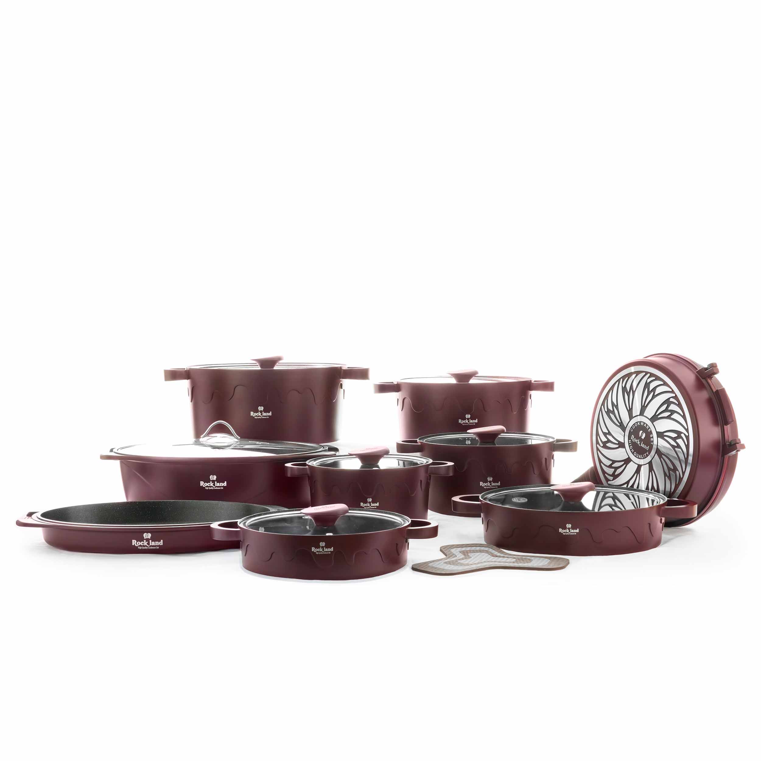 سرویس قابلمه ۲۱ پارچه برند راکلند مدل لیانا