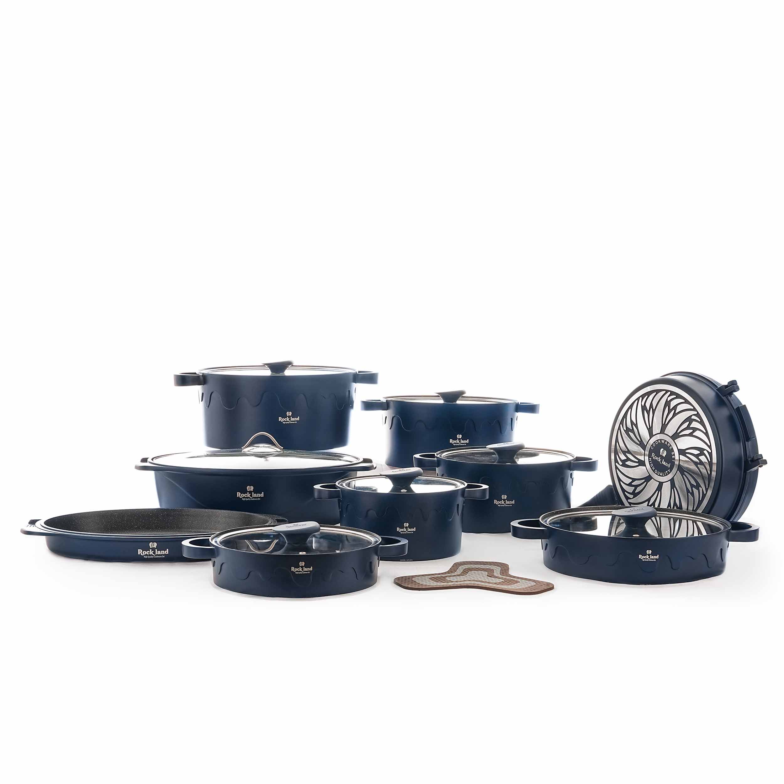 سرویس قابلمه ۲۱ پارچه برند راکلند مدل لیانا