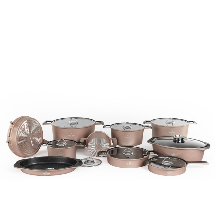 سرویس قابلمه ۱۹ پارچه برند راکلند مدل آلمانی (جرمنی)