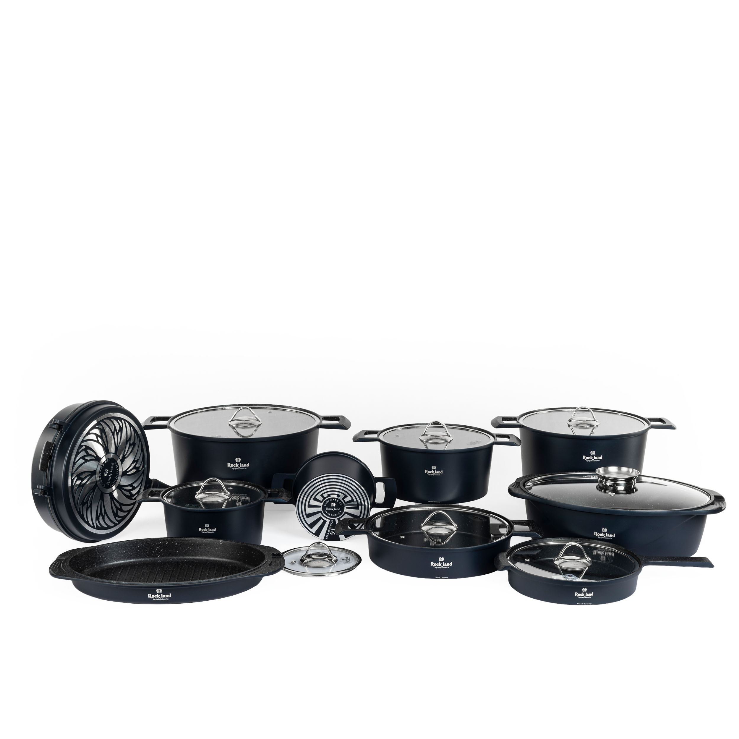 سرویس قابلمه ۱۹ پارچه برند راکلند مدل آلمانی (جرمنی)