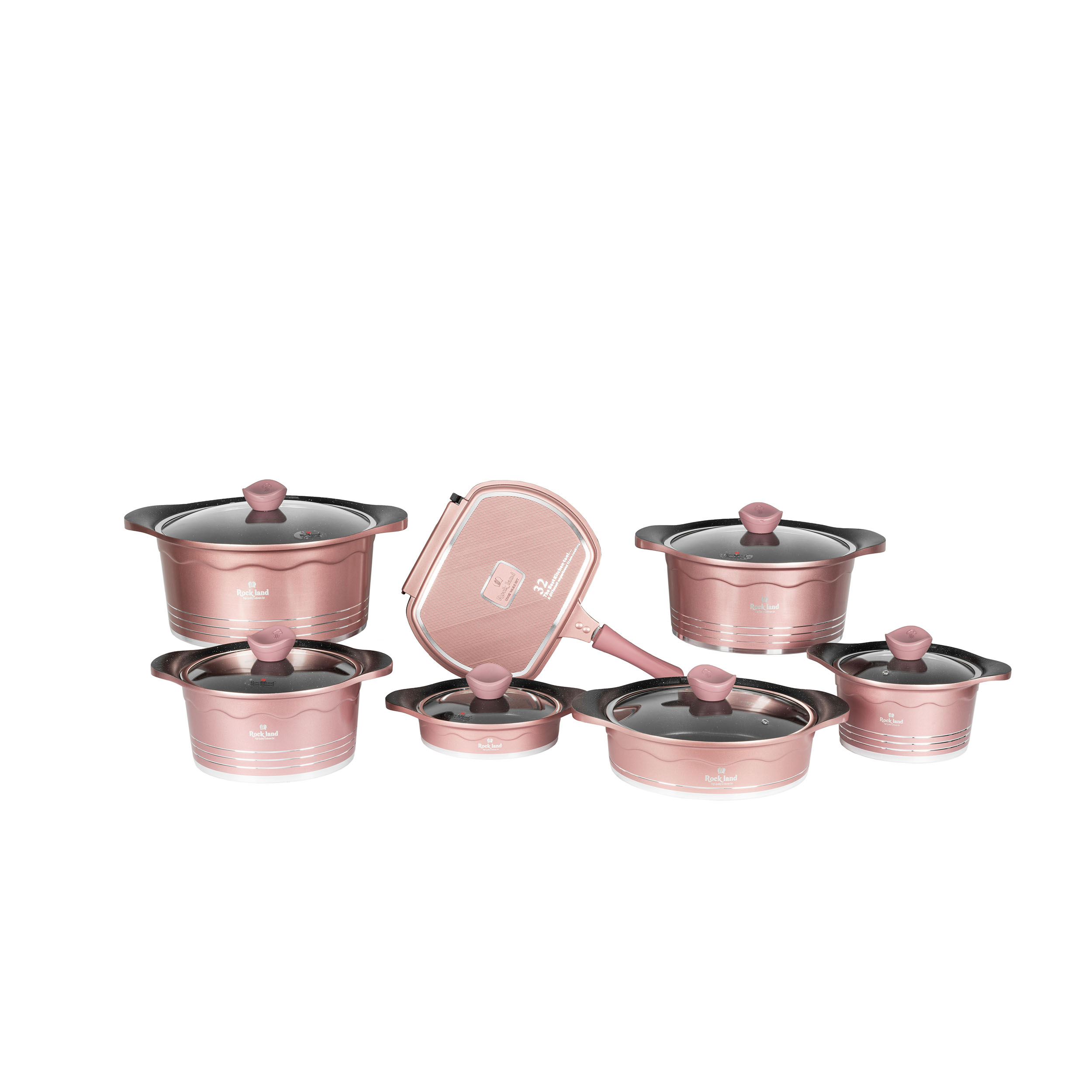 سرویس قابلمه ۱۴ پارچه برند راکلند مدل مونیخ