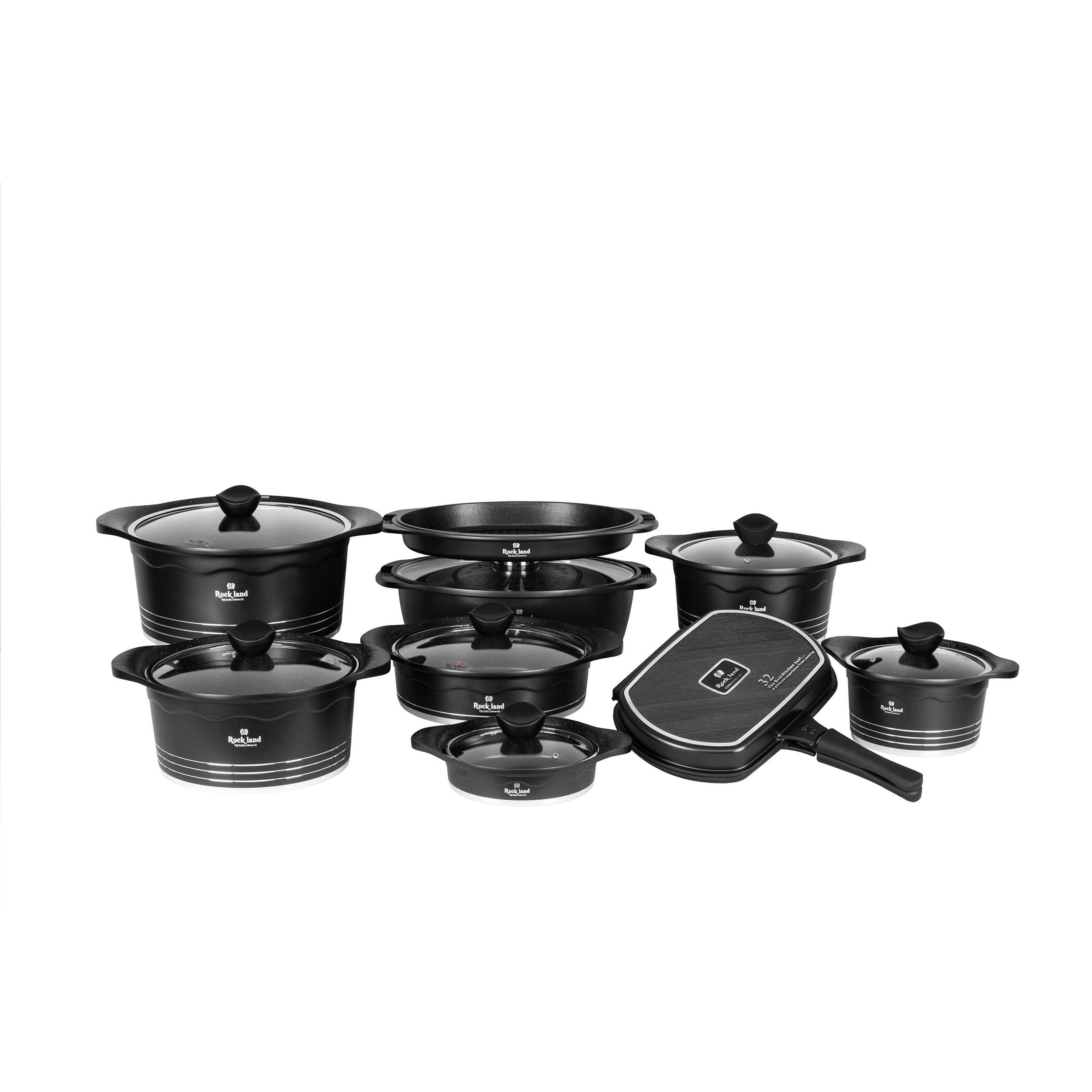 سرویس قابلمه ۱۷ پارچه برند راکلند مدل مونیخ