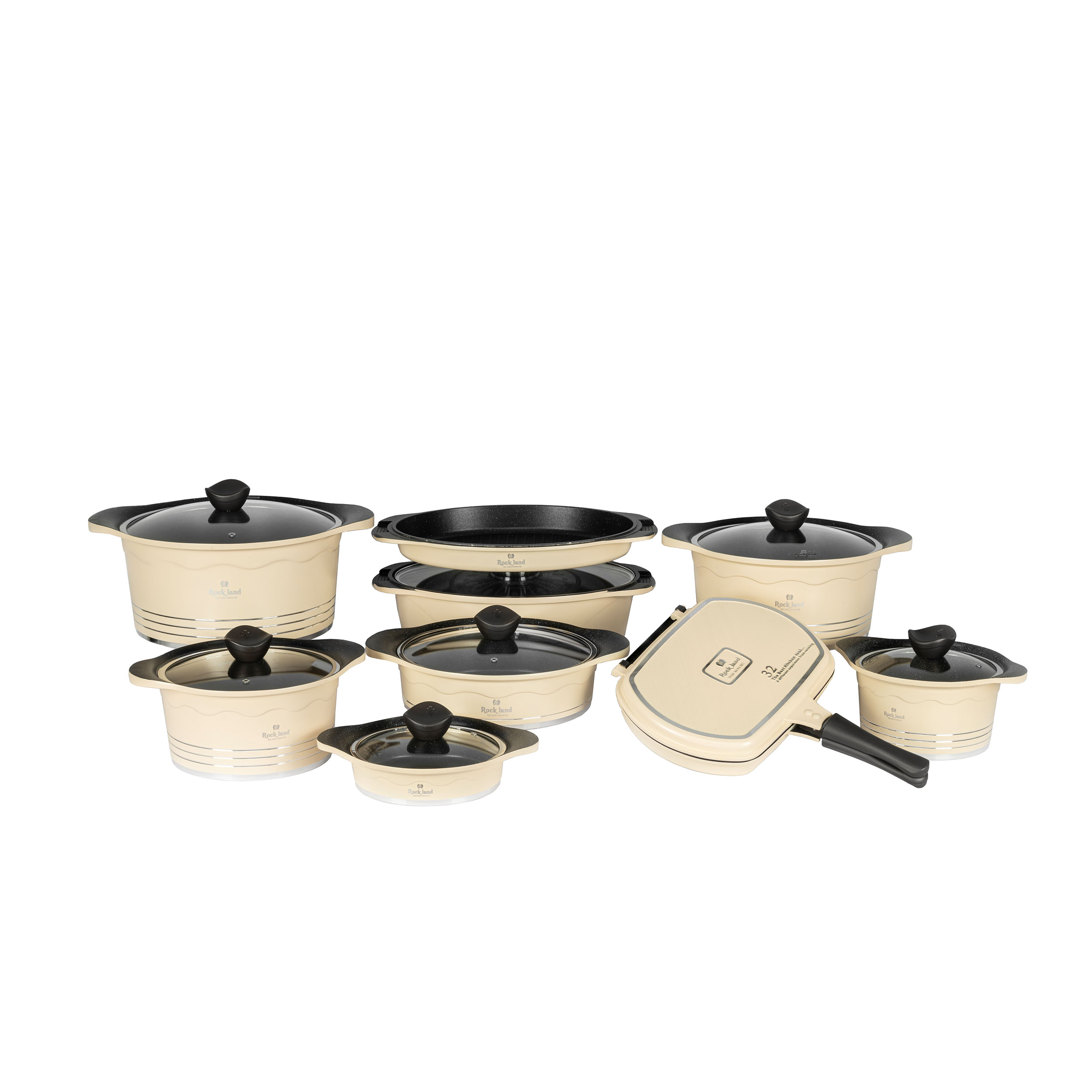 سرویس قابلمه ۱۷ پارچه برند راکلند مدل مونیخ