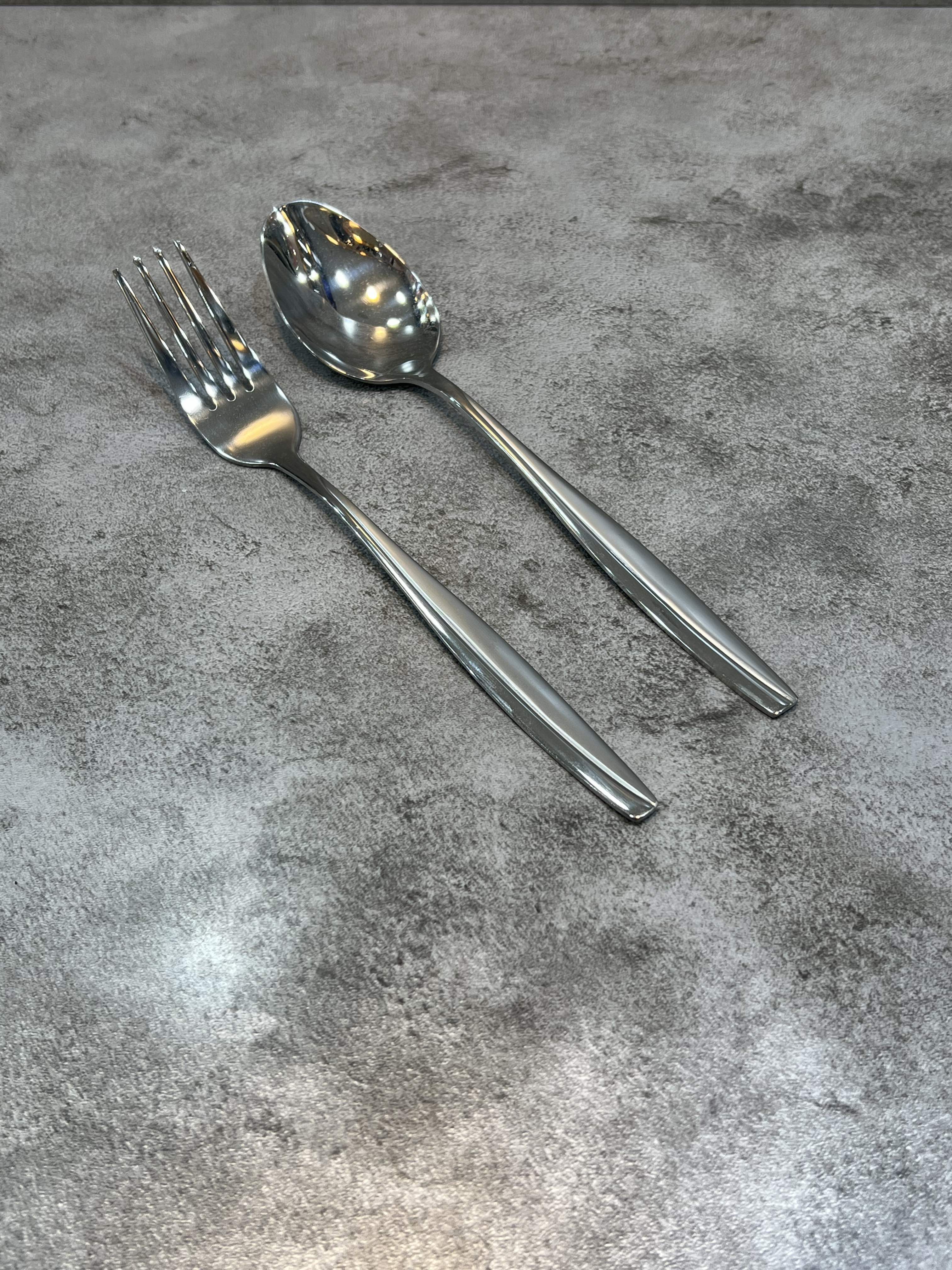 ست ۱۲ عددی قاشق و چنگال یونیک جرمنی جعبه بنفش - مدل ماینز