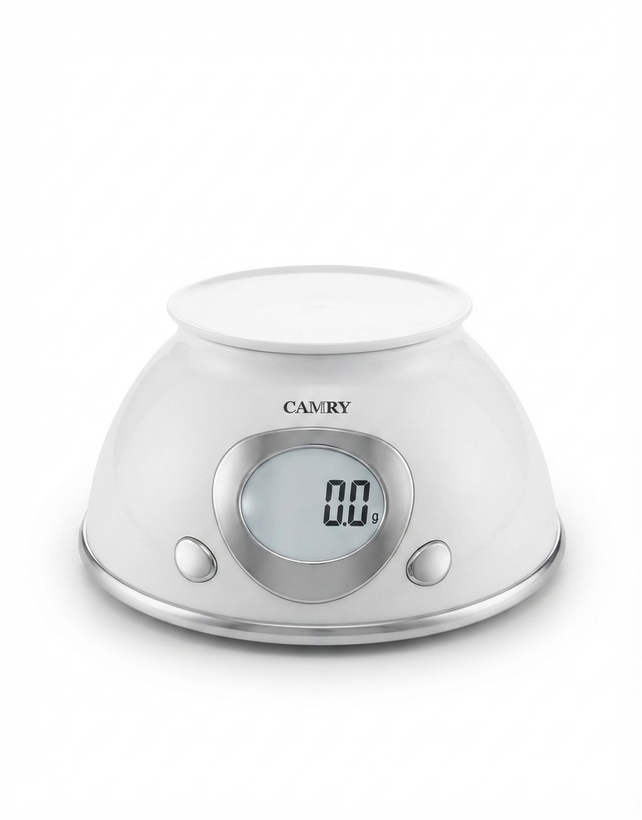 ترازوی آشپزخانه 4460 برند کمری رنگ سفید - Camery Scale