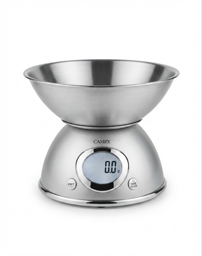 ترازوی آشپزخانه 4460 برند کمری رنگ طوسی - Camery Scale